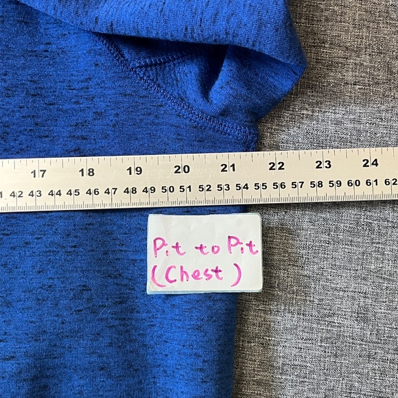 Nike Tech Fleece Full Zip Hoodie Jacket - Men's Size M - Blue - Picture 9 of 11